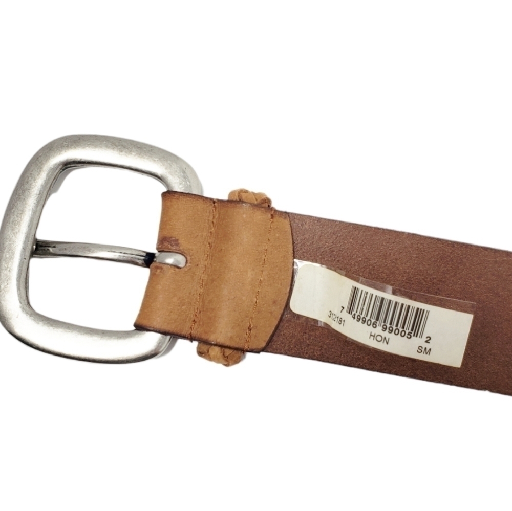 NINE WEST genuine leather beaded belt - Picture 5 of 7